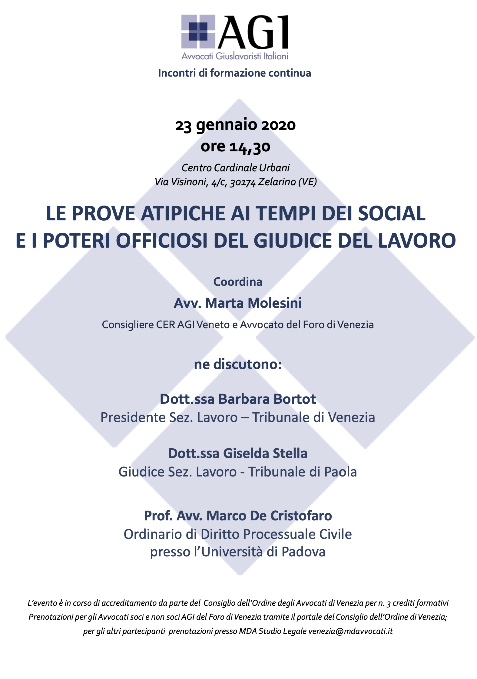 LE PROVE ATIPICHE AI TEMPI DEI SOCIAL E I POTERI OFFICIOSI DEL GIUDICE DEL LAVORO